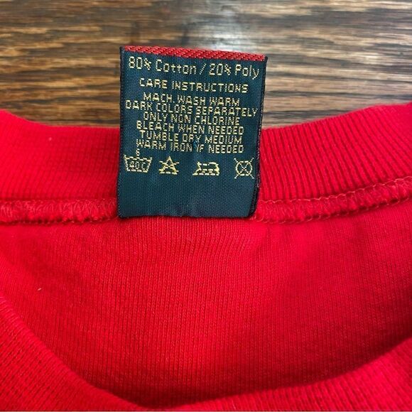 Cross Creek Vintage Sweatshirt Crewneck Red Golf Men’s XL Made In USA - Picture 5 of 7